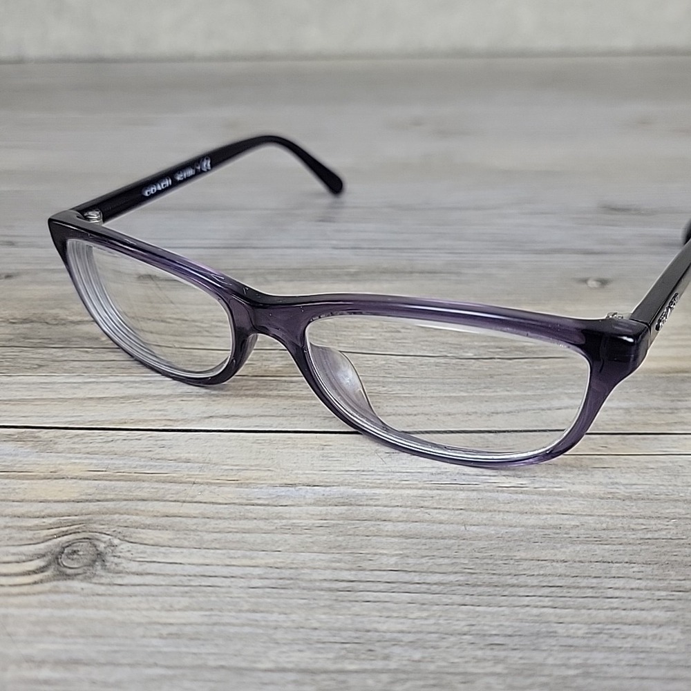 Coach Eyeglasses HC 6158U 5616 Transparent Purple 52 []‎ 16 140